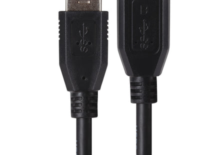 Maplin USB-A to Micro USB-B V3 Super Speed Cable - Black
