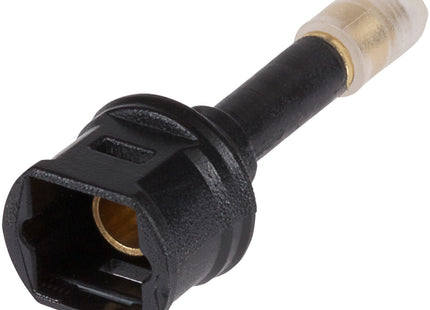 Maplin Optical Audio TOSlink to Mini TOSlink Adapter - Black