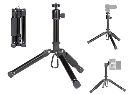 ProSound Portable Compact Tripod with Ball Head and Fully Adjustable Legs
