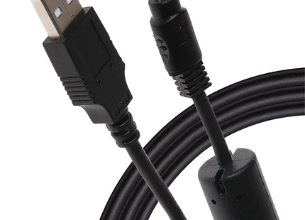 Maplin USB-A to 8-Pin Mini USB Cable - Black, 0.5m