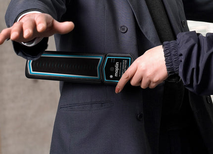 Maplin Handheld 10" Metal Detector Wand Body Scanner with Beep/Vibration Alerts & LED Light