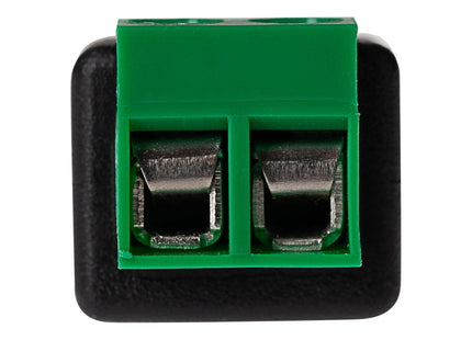 Maplin Female DC to Twin Cable to 5.5 x 2.1mm DC Power Plug for CCTV - Black, Pack of 5