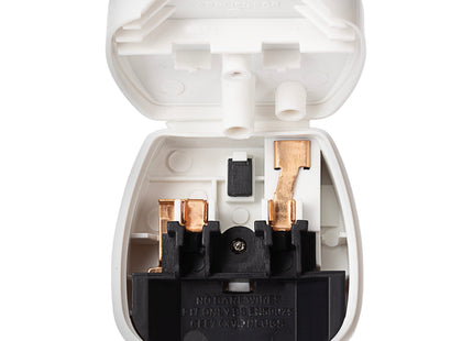 Maplin EU 2 Pin Plug to UK Mains Plug Converter with 5 Amp Fuse & Screw Cover