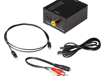 Maplin Digital Optical Coax to Analog RCA Audio Converter