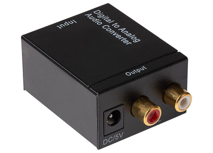 Maplin Digital Optical Coax to Analog RCA Audio Converter