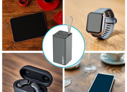 Maplin 30,000mAh USB-A / USB-C PD 65W Power Bank