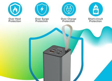 Maplin 30,000mAh USB-A / USB-C PD 65W Power Bank