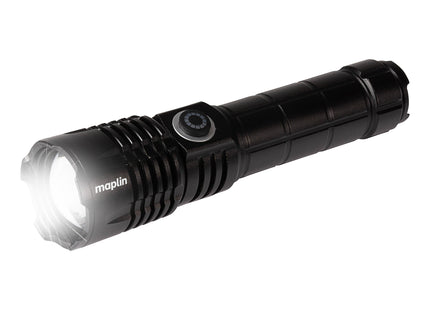 Maplin LED 600 Lumens Lithium Rechargeable Torch