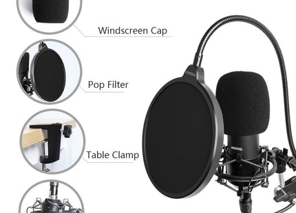ProSound XLR Professional Microphone with Boom Arm Kit