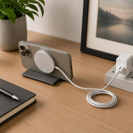 Maplin Magnetic USB-C 15W Wireless Charger