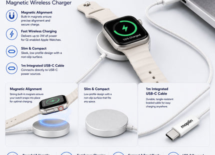 Maplin Magnetic Wireless Charger for Smart Watch