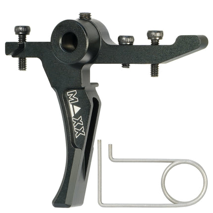 MAXX CNC Aluminium Advanced Speed Trigger (Style D) (Black) for MTW