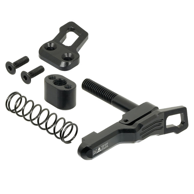 MAXX CNC Aluminium Advanced Magazine Release (Style B) (Black) (for MTW M4)