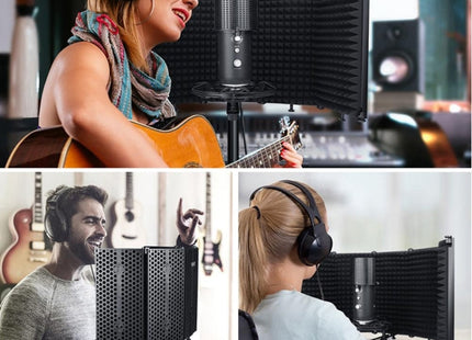 H-3 Microphone Soundproof Cover Wind Screen Noise Reduction Bracket, H-3