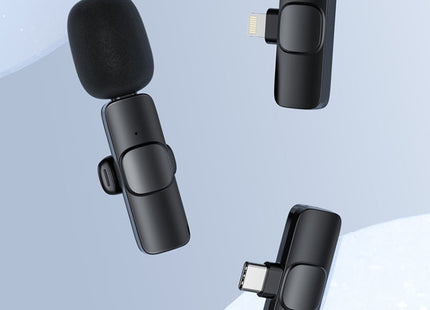 LT07 8 Pin Interface Mini Wireless Lavalier Microphone, 8 Pin 1 To 1