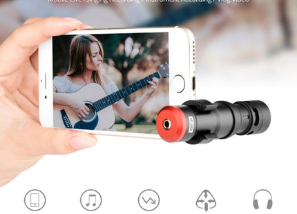 YELANGU MIC06 Live Broadcast Smartphone Recording Microphone, MIC06