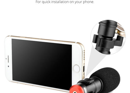 YELANGU MIC06 Live Broadcast Smartphone Recording Microphone, MIC06