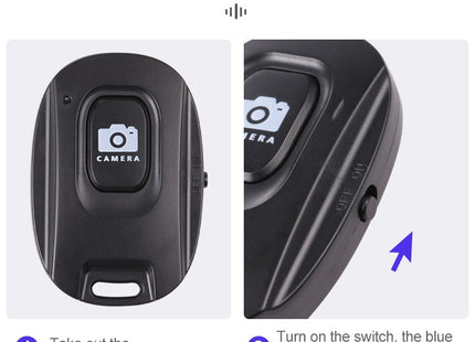 Wireless Bluetooth One-button Selfie, One-button