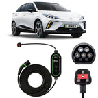Type 2 to 3 Pin Charging Cable / 10M / 6amp – 12amp Adjustable (2.3kW)