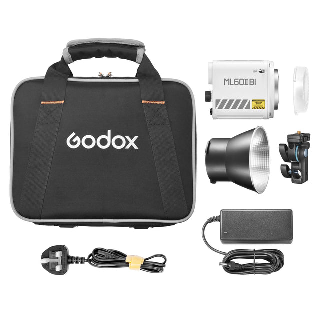 ML60II Bi 60W 2800-6500K Ultra-Compact Handheld COB LED Video Light