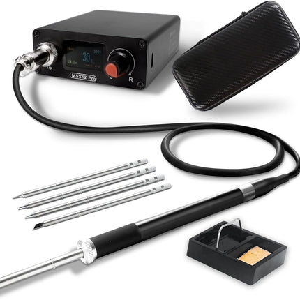 Sequre MSS12 Pro Soldering Iron Kit (4x tips B2, K, ILS and BC2)