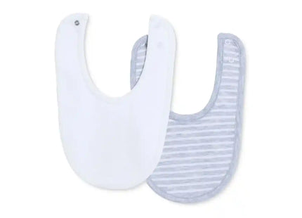 Messy Duck Baby Bib Pack of 2 - Milk