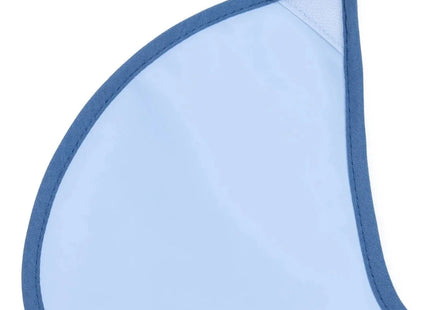 Messy Duck Wipe-Clean Short Sleeve Bib - Elephant