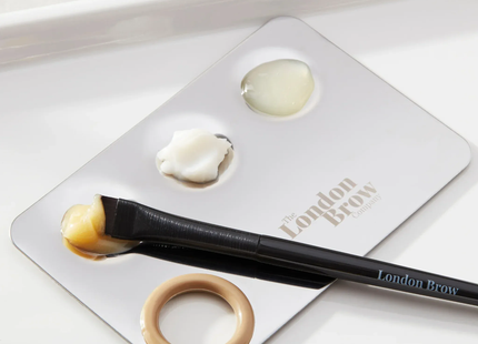 London Brow MUA Mixing Palette –  Stainless Steel Tint & Lamination Palette