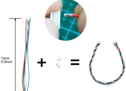 Pre-Crimped DIY Cable Kit - JST MX1.25 Connectors