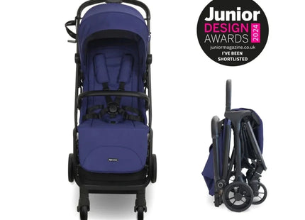 My Babiie MBX7 Auto-Fold Compact Stroller - Indigo