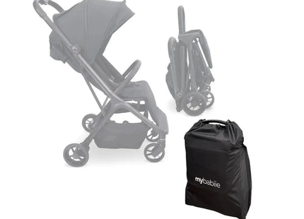 My Babiie MBX7 Auto-Fold Compact Stroller - Indigo