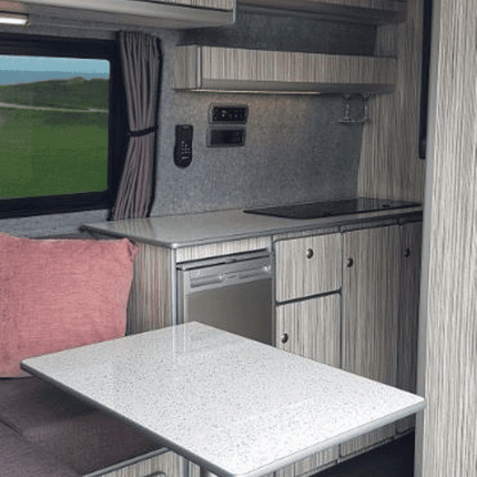 For MAN TGE / New Crafter Premium Window Curtains - Black/Grey - CREATE YOUR OWN BUNDLE | Van-X