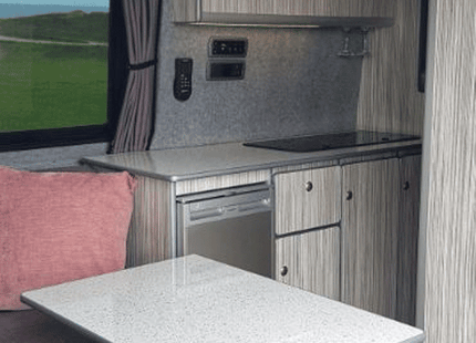 For Fiat Ducato / Ram ProMaster Blackout Camper Curtains Black/Grey - Create Your Own Bundle | Van-X