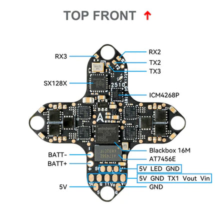 Matrix 1S Brushless Flight Controller (G4 4in1)