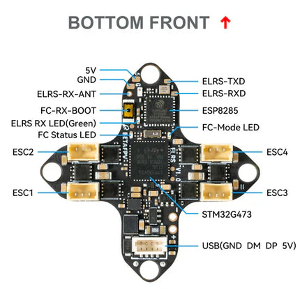 Matrix 1S Brushless Flight Controller (G4 4in1)