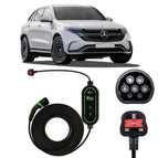Type 2 to 3 Pin Charging Cable / 10M / 6amp – 12amp Adjustable (2.3kW)