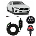 Type 2 to 3 Pin Charging Cable / 10M / 6amp – 12amp Adjustable (2.3kW)