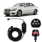 Type 2 to 3 Pin Charging Cable / 5M / 6amp – 12amp Adjustable (2.3kW)