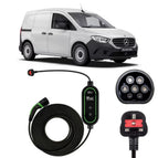 Type 2 to 3 Pin Charging Cable / 5M / 6amp – 12amp Adjustable (2.3kW)