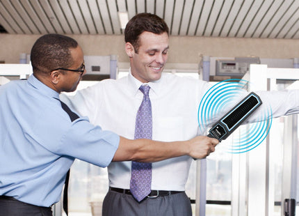 Maplin Handheld 10" Metal Detector Wand Body Scanner with Beep/Vibration Alerts & LED Light