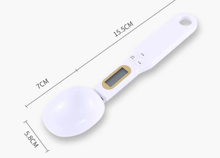 Mini Digital Spoon Scale - LCD Electronic Measuring Spoon for Flour, Milk, Coffee, Precision Kitchen Scale