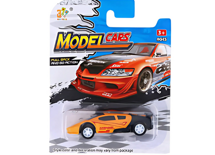 Model Pull Back Race Cars