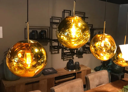 Modern Lava LED Chandeliers PVC Lighting