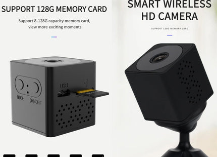 Q16 Mini WiFi Wireless Network Action Camera Wide-angle Recorder with Night Vision and Motion Detection, Wide-angle
