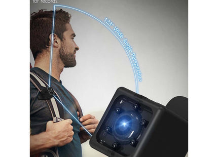 JAKCOM CC2 1080P HD Recorder Cube Smart Mini Camera, with Infrared  & Motion Detection(Black)