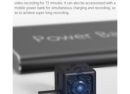 JAKCOM CC2 1080P HD Recorder Cube Smart Mini Camera, with Infrared  & Motion Detection(Black)