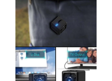JAKCOM CC2 1080P HD Recorder Cube Smart Mini Camera, with Infrared  & Motion Detection(Black)