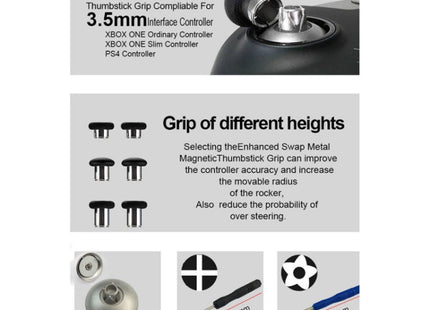18 PCS Game Controller Handle Key Replacement Accessories for Xbox One ELITE