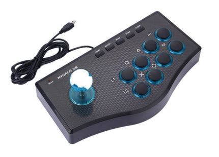 USB Gladiator Street Machine Game Handle Rocker Controller for PC / PS3 / TV Box, USB Handle Rocker