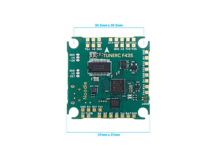 TuneRC Noodle AT32F435 3S-6S Flight Controller